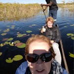 Met een Mokoro door de Okavanga Delta